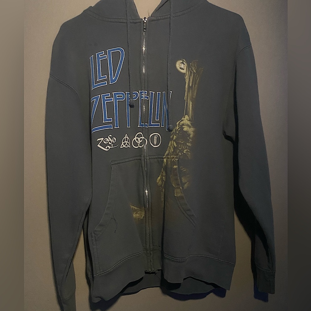 Vintage Led zeppelin Zip Up Hoodie